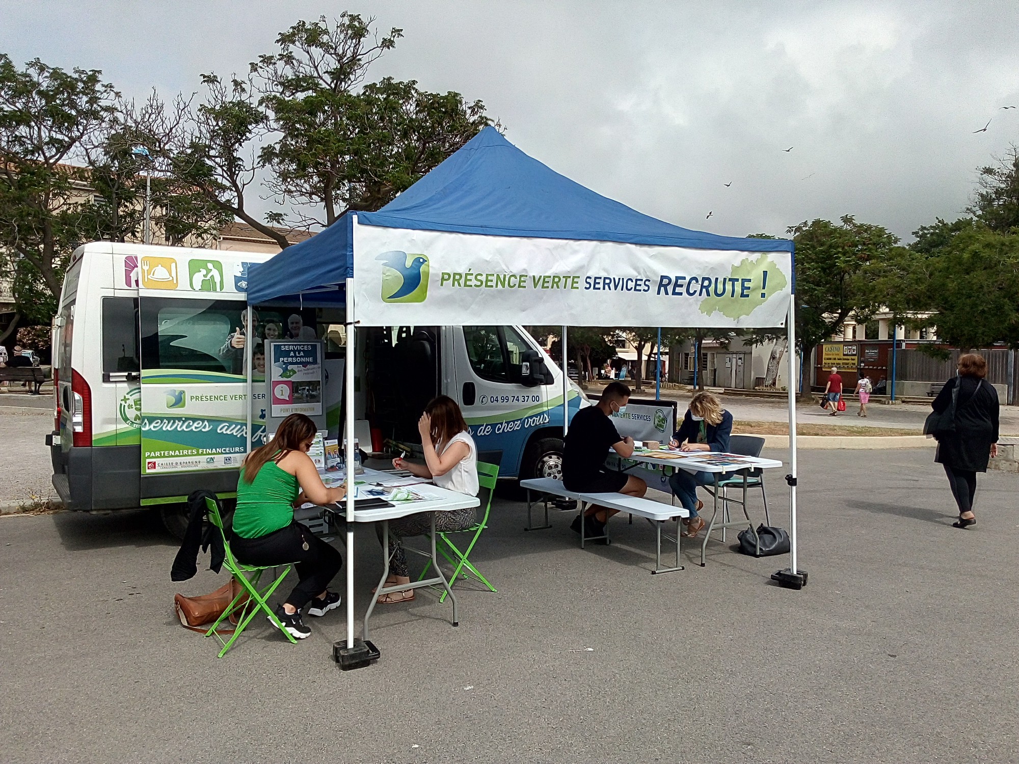 Hérault - L'Agence mobile Présence Verte Services dans l'Hérault !