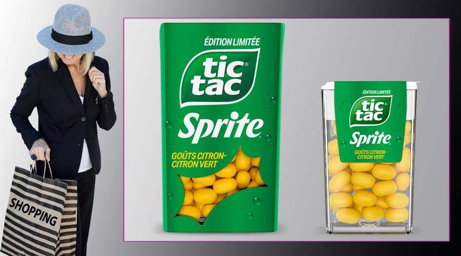 Tic Tac® x Sprite® - L'expérience Sprite® s'invite dans la célèbre pastille Tic Tac®