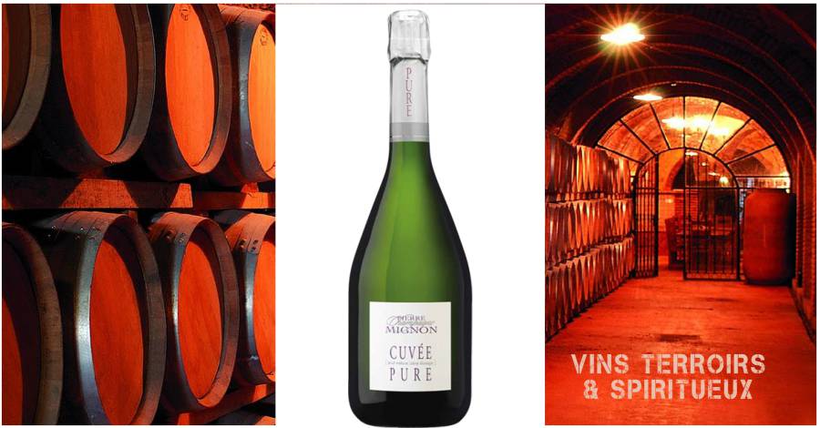 La cuvée PURE zéro dosage - Un champagne d'une exceptionnelle finesse