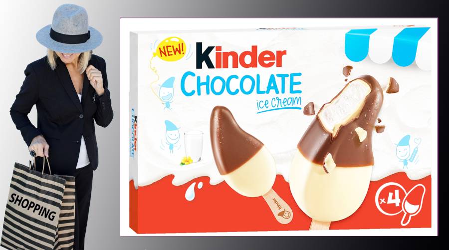 Kinder Chocolate Ice Cream - Le goût unique de Kinder Chocolat dans une toute nouvelle création glacée !