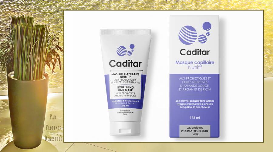 Caditar - New masque capillaire nutritif aux probiotiques et huiles nutritives