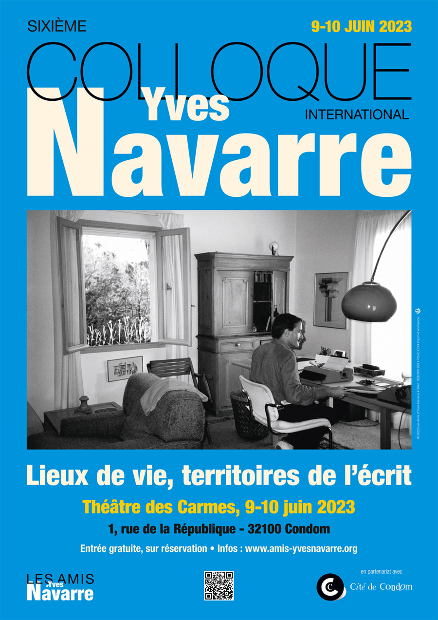 Gers - Édition 2023 du colloque international Yves Navarre à Condom les 9 et 10 juin