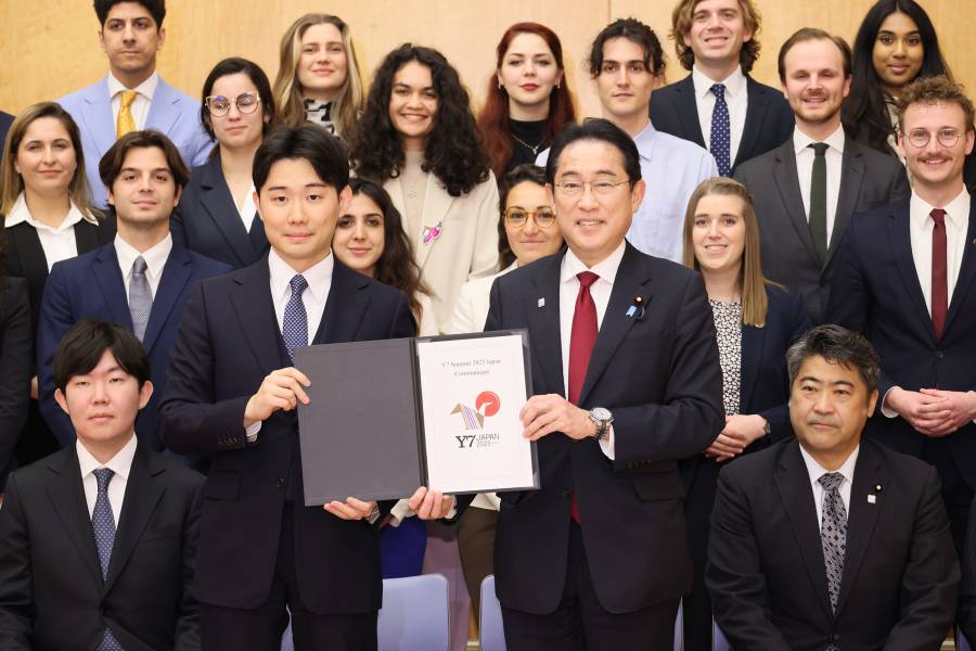  - À Tokyo, le Y7 présente ses propositions au Premier ministre Fumio Kishida