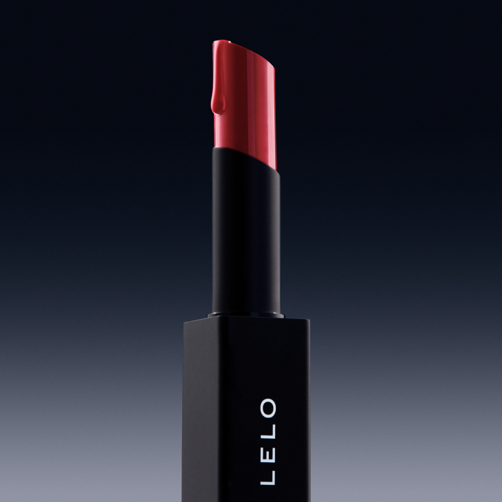 LELO™ Bâton de rouge à lèvres rouge à lèvres mat extrêmement crémeux