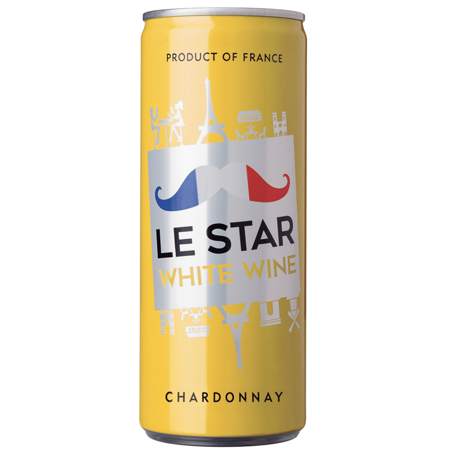 Le Star, le vin autrement... (re) découvrez la gamme de vins en canette signée maison Le Star !