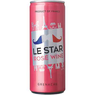 Le Star, le vin autrement... (re) découvrez la gamme de vins en canette signée maison Le Star !