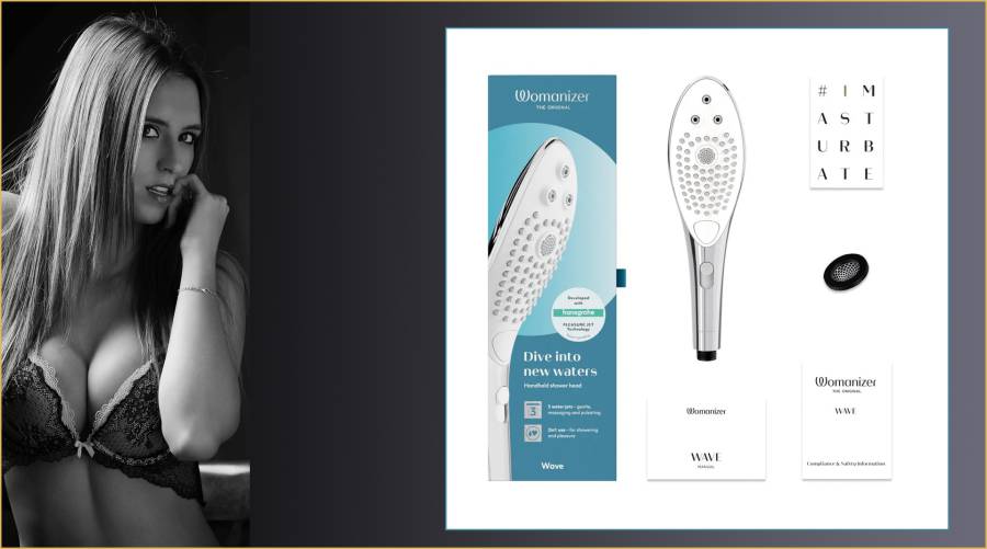 Womanizer et hansgrohe lancent la première pomme de douche au monde conçue pour la masturbation : Womanizer Wave !