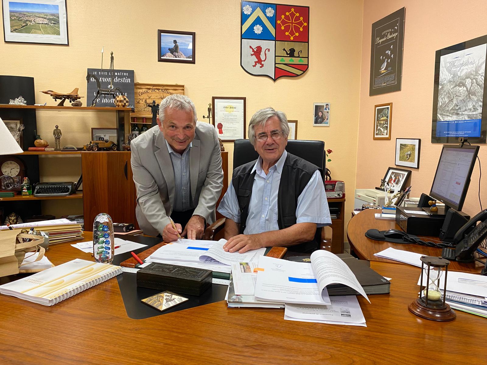 Aude - La commune de Sallèles d'Aude renouvelle sa confiance à GRDF