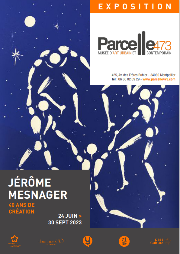 Montpellier - Parcelle473 célèbre les 40 ans du corps blanc de Jérôme Mesnager avec une rétrospective tout l'été