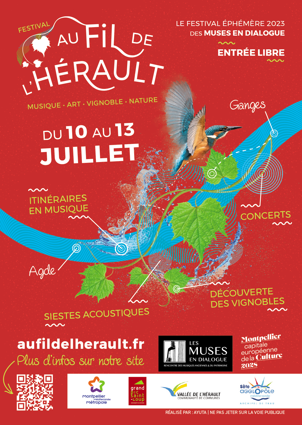 Hérault - FESTIVAL AU FIL DE L'HERAULT