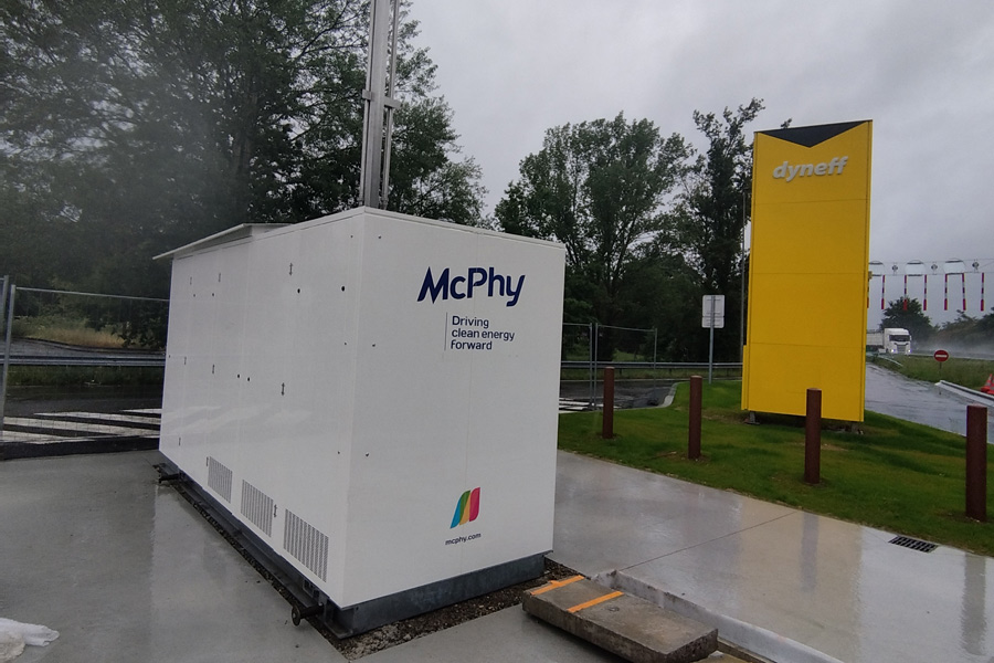 Toulouse - Dyneff lance la première station hydrogène sur autoroute en France
