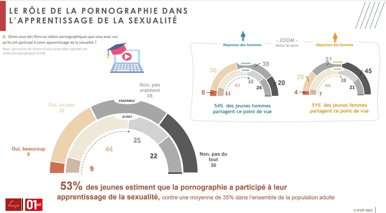 France - Les français et la pornographie à l'heure de la restriction des conditions d'accès aux sites X