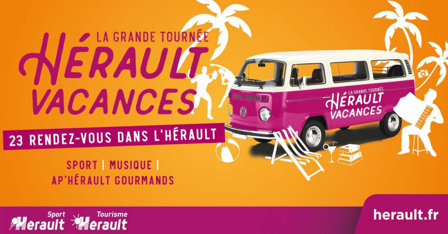MARSEILLAN - La grande tournée d'Hérault Vacances le dimanche 23 juillet 2023 de 18:00 à 22:00
