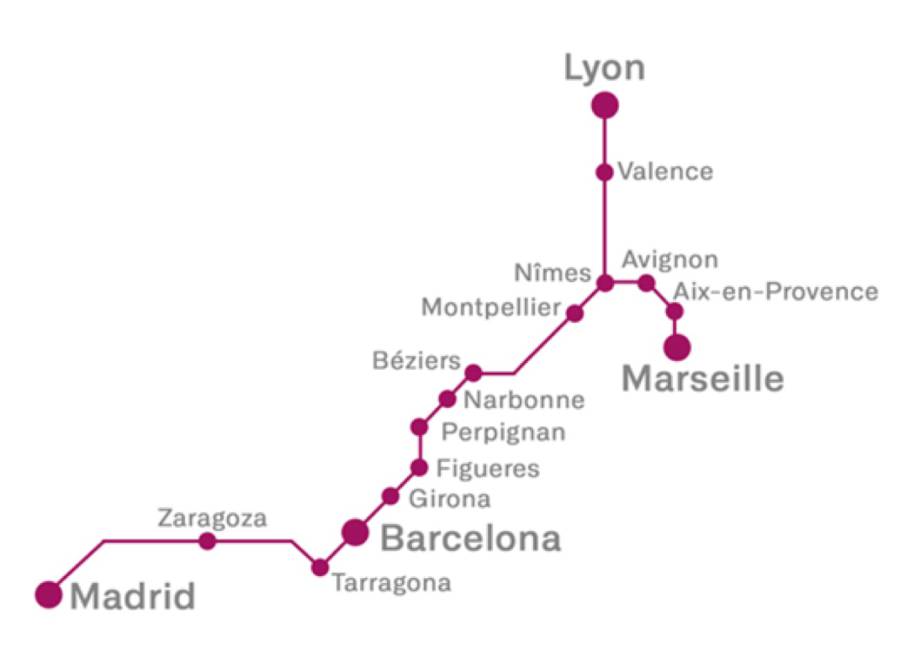 France - Renfe inaugure ses trains AVE à Marseille et Avignon ce week-end