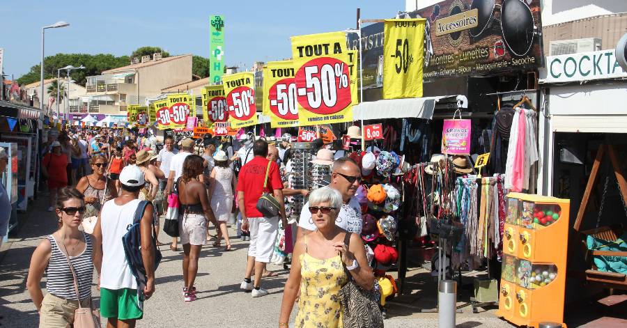 MARSEILLAN PLAGE - Grande Braderie des commerçants du 25 au 27 août 2023