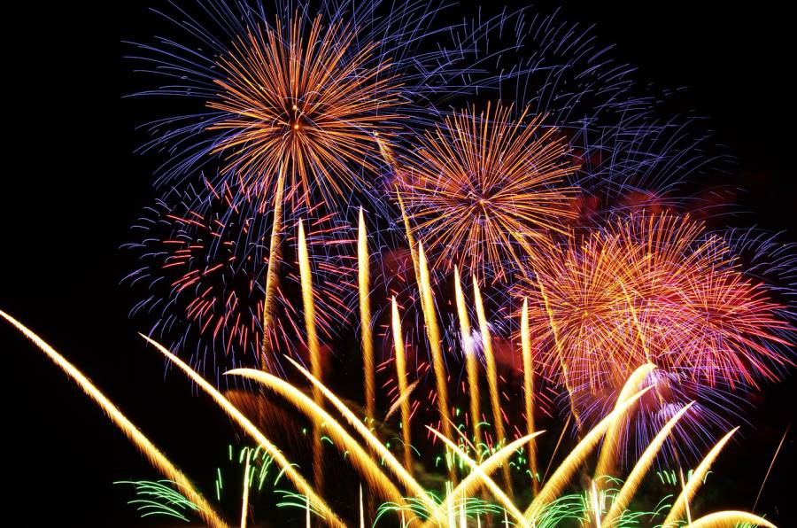 MARSEILLAN PLAGE - FEU D'ARTIFICE DU 14 AOÛT à Marseillan-Plage