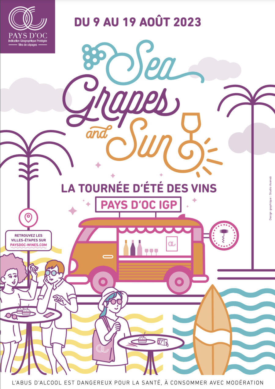 Hérault - Sea, Grapes et  Sun  : la tournée d'été des Vins Pays d'Oc IGP