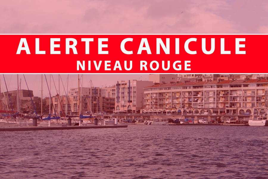 Hérault - Le département de l'Hérault en vigilance météorologique ROUGE « Canicule »
