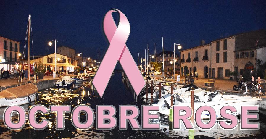 Marseillan - En Octobre, la Ville de Marseillan se mobilise pour « Octobre Rose »