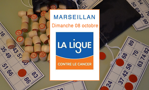 Hérault - Loto de La Ligue Contre le Cancer le dimanche 08 octobre 2023 de 15:30 à 18:00