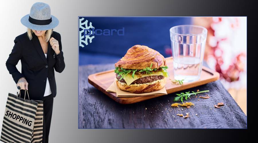 Cet automne, la tendance est au burger feuilleté avec Picard