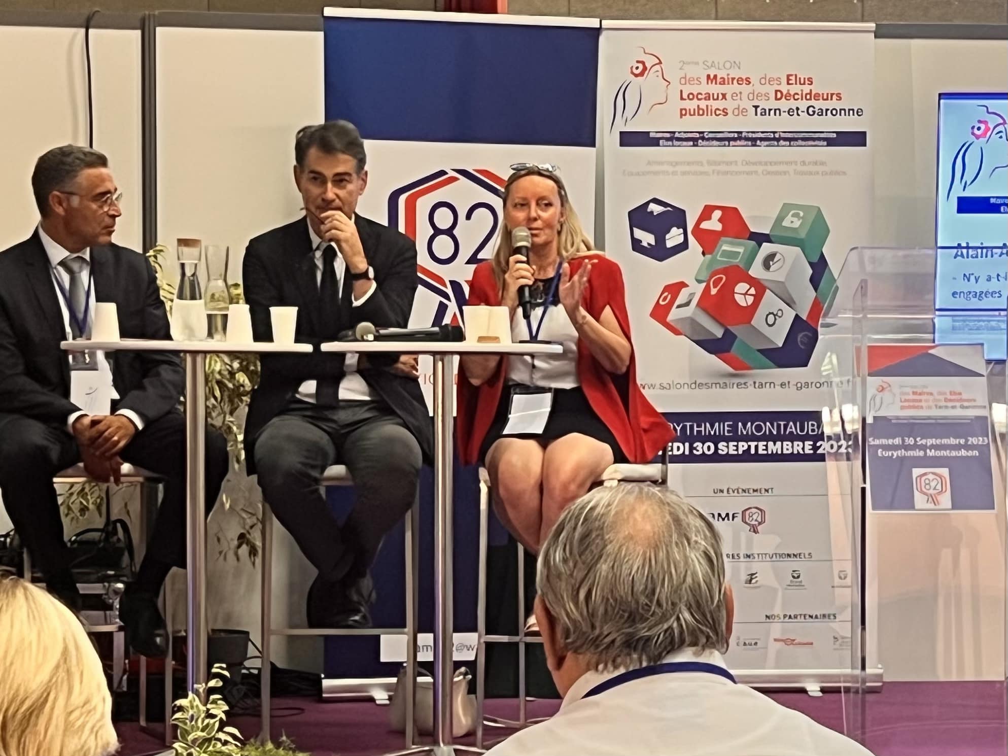 Tarn et garonne - Salon des Maires : Marine Hamelet auprès des élus locaux
