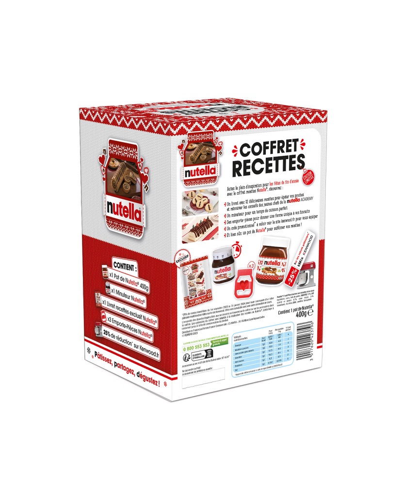 Shopping - POUR LES FETES DE NOEL, NUTELLA® LANCE UN COFFRET