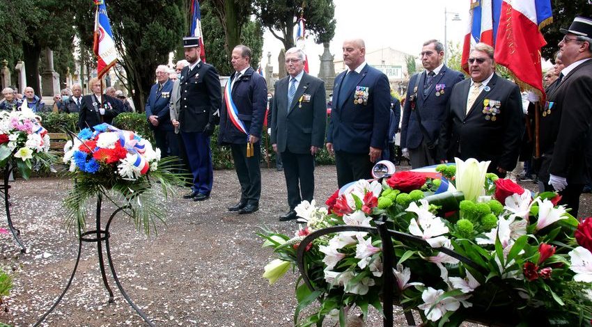 Marseillan - Commémoration de l'armistice du 11 novembre 1918 - Samedi 11 novembre 2023 de 11:00 à 12:00