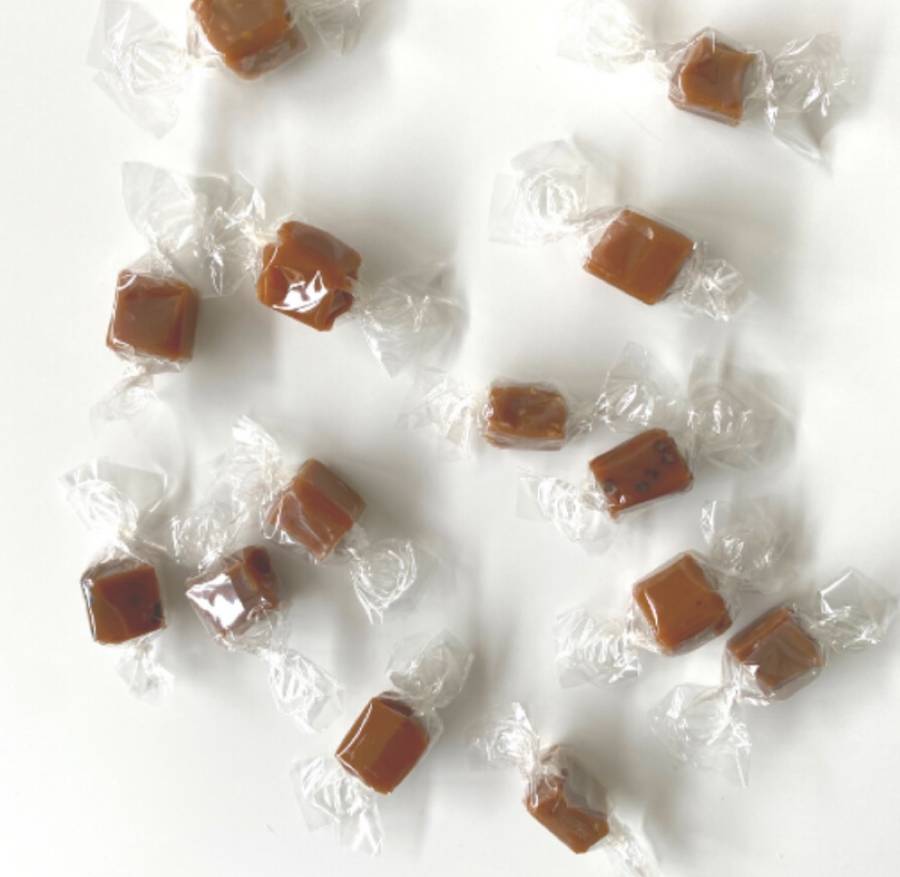 L' Ambr'1 : des caramels au beurre salé éco-responsables grâce à leur emballage compostable