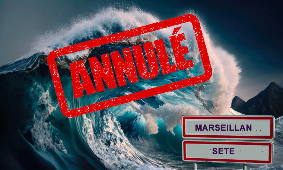Hérault - ANNULATION : L'exercice tsunami prévu ce vendredi 3.11.23 est annulé.