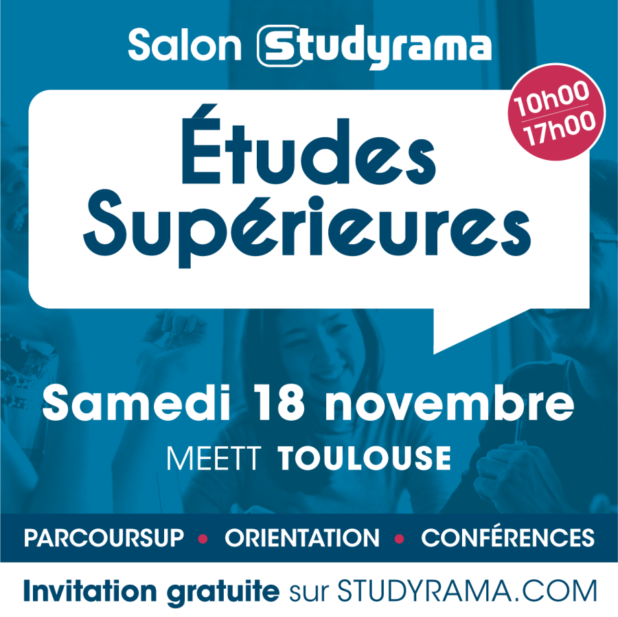 Toulouse - Toulouse accueille 4 salons Studyrama au Meett