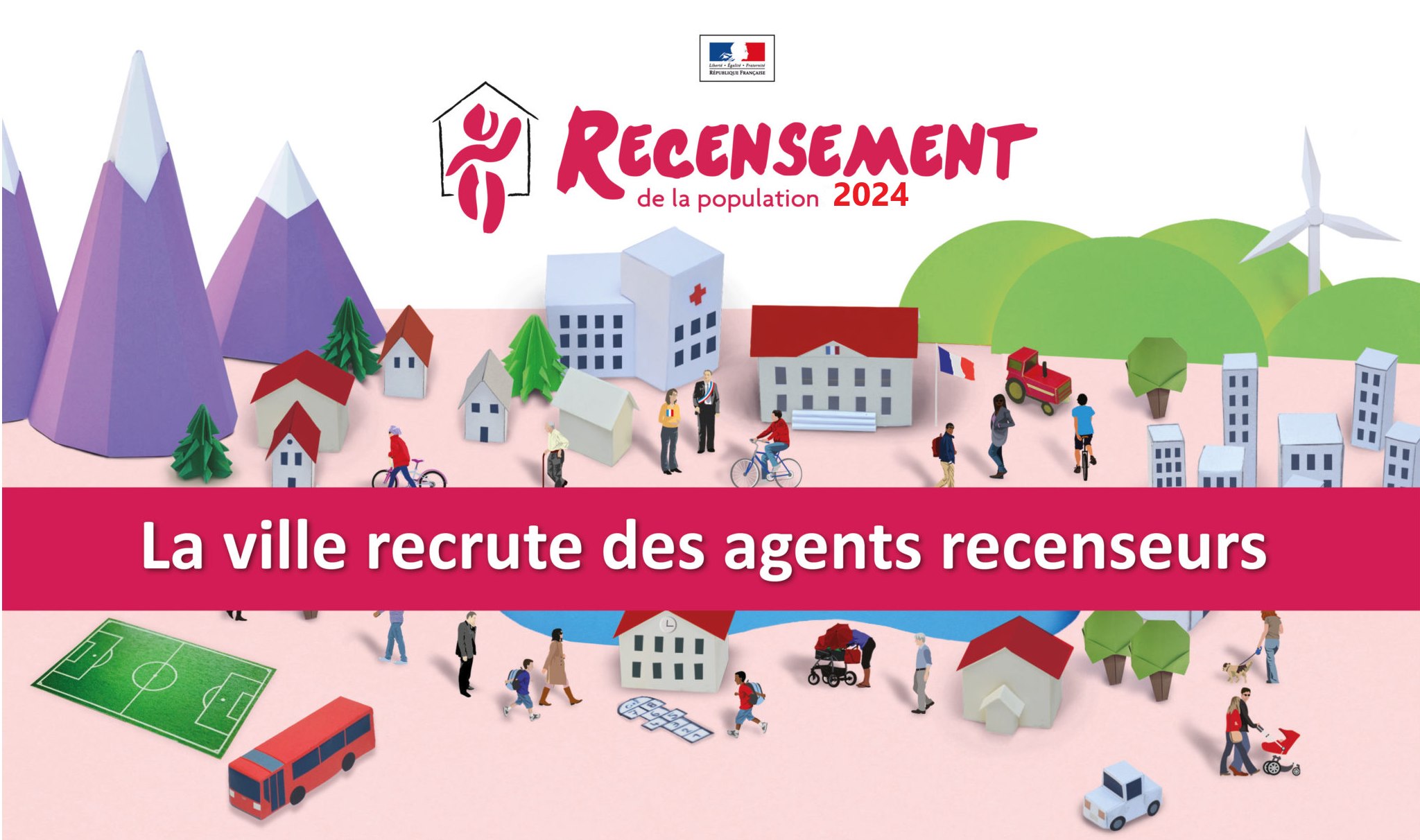 Marseillan - La ville recrute pour recenser la population du 18 janvier au 17 février 2024