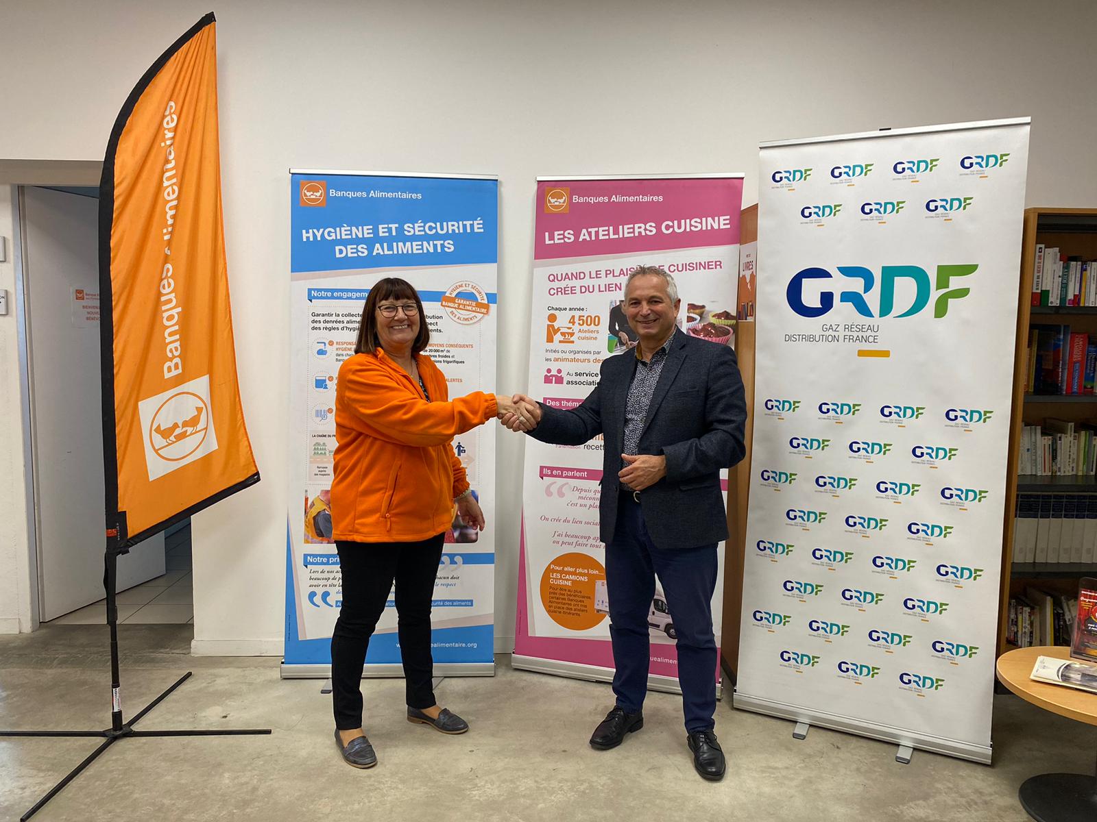 Pyrénées-Orientales - GRDF renouvelle son soutien à la Banque Alimentaire des Pyrénées-Orientales