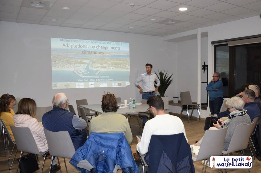 Marseillan - Adaptation aux changements climatiques : Un atelier de concertation à Marseillan
