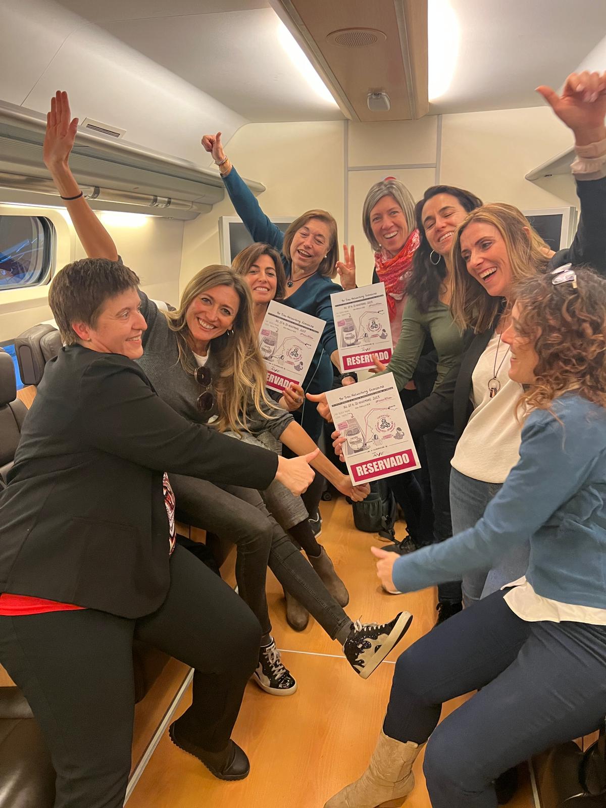 Hérault - Renfe collabore avec le premier réseau de femmes entrepreneurs à bord du train