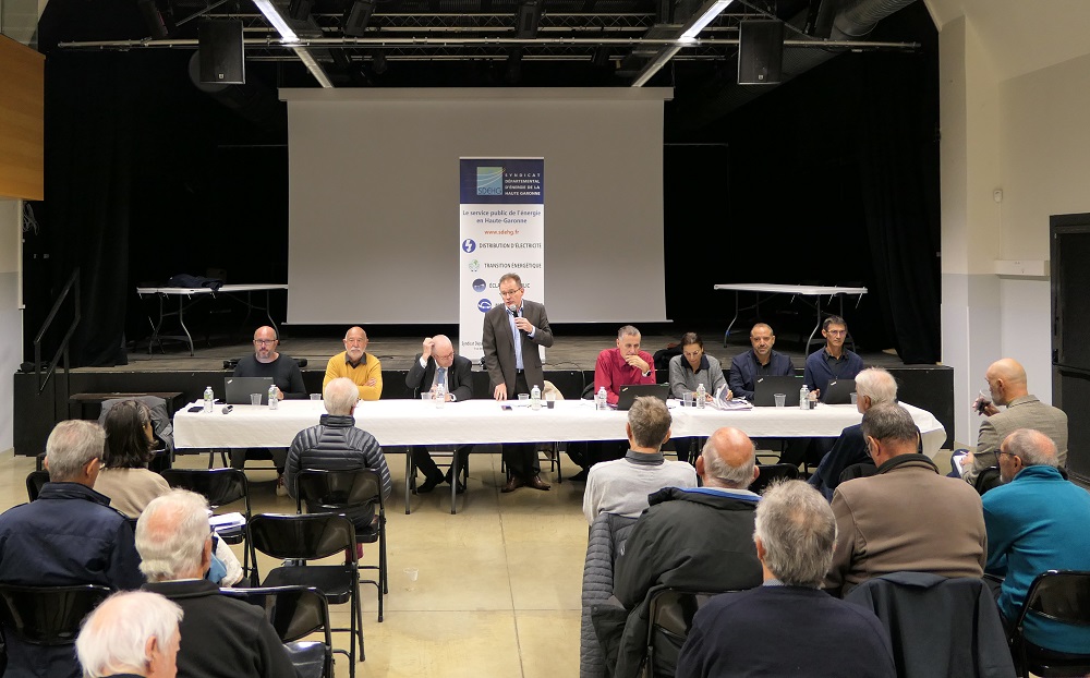 Haute-Garonne - Le Syndicat d'énergie à la rencontre des élus locaux à Baziège