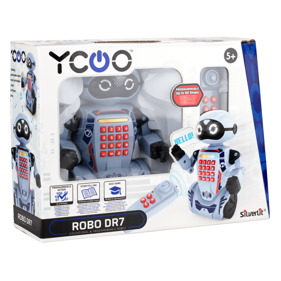 SILVERLIT - YCOO – Robot Éducatif DR7