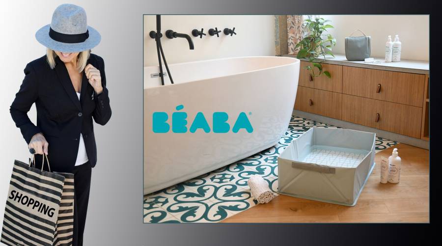 BÉABA - BAIGNOIRE POP-UP CAMELEO GREEN BLUE