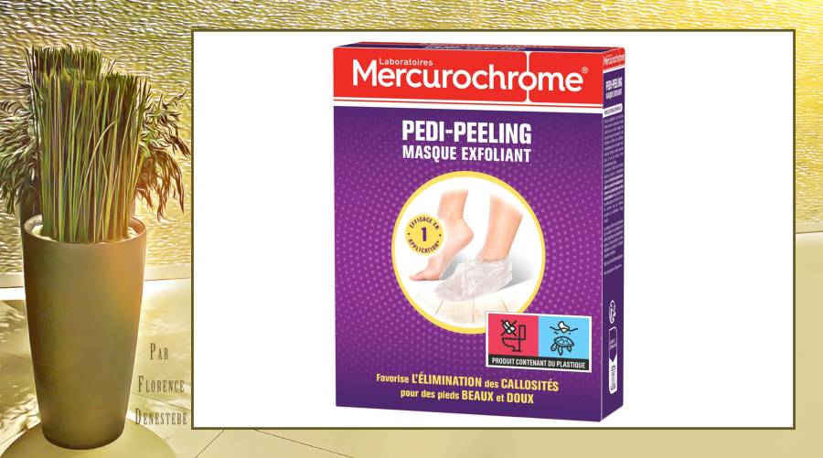 Mercurochrome - PEDI-PEELING - Masque exfoliant