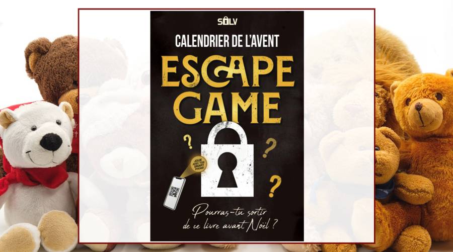 Calendrier de l'Avent Escape Game - Pourras-tu sortir de ce livre avant Noël ?