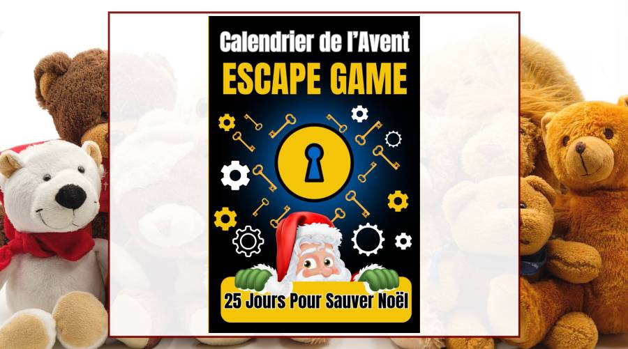 Calendrier de l'Avent Escape Game - 25 jours pour sauver Noël - Marie-Noël Lavent