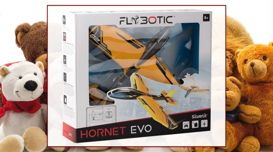 Jeux et Jouets - Silverlit - FLYBOTIC - Avion Télécommandé HORNET
