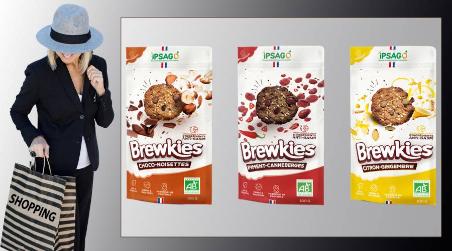 iPSAGO, la société à mission qui lutte contre le gaspillage alimentaire en transformant les coproduits en biscuits sains et gourmands