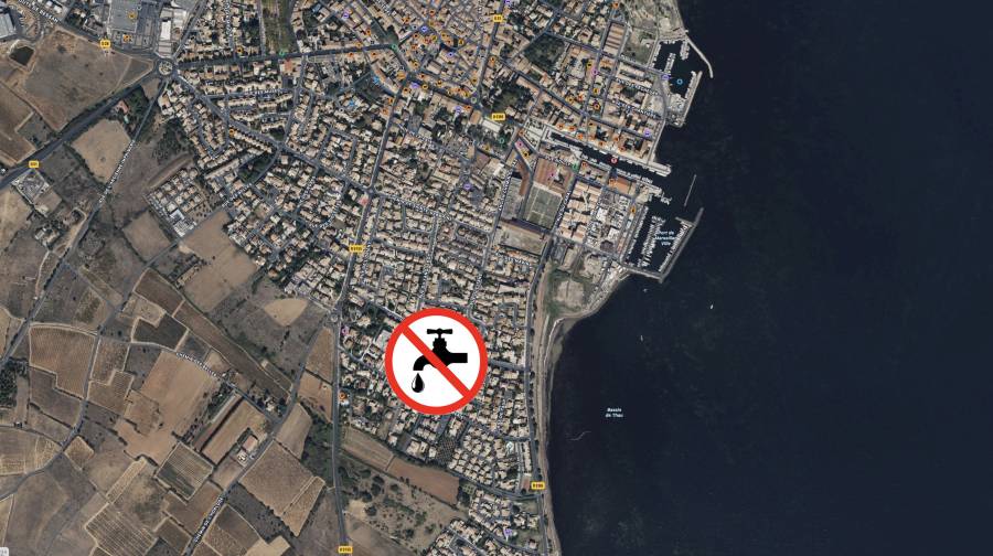 MARSEILLAN - Coupure d'eau préue ce jeudi de 8 h à 13 h quartier Chemin de la croix de fer