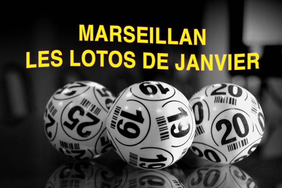 Marseillan - Les lotos du Mois de Janvier et Février