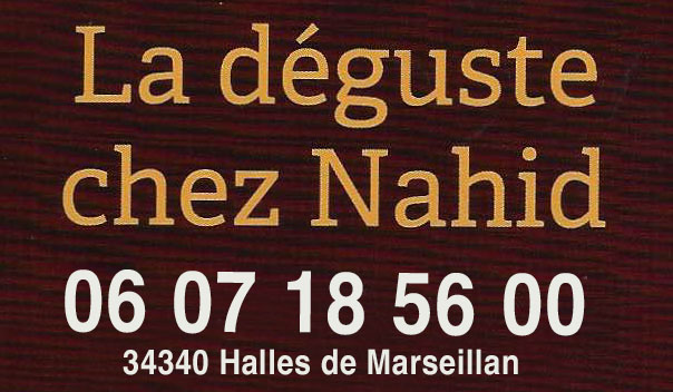 Marseillan - VIDEO  - Visite aux Halles de Marseillan :   La déguste chez Nahid  