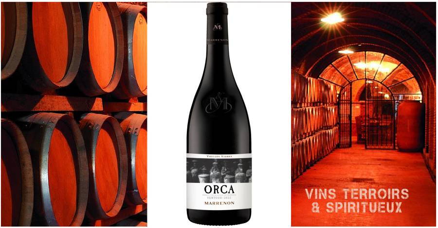 MARRENON - Orca, AOP Ventoux, Rouge AOC Ventoux, Vallée du Rhône