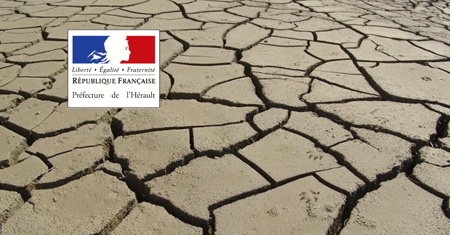 Hérault - ETAT DES RESSOURCES EN EAU    Maintien en crise et en alerte renforcée « sécheresse » de plusieurs bassins versants du département de l'Hérault