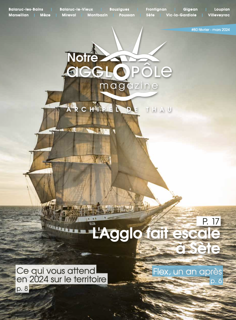 Hérault - Le numéro de printemps de Notre agglopôle magazine  vient de paraître,