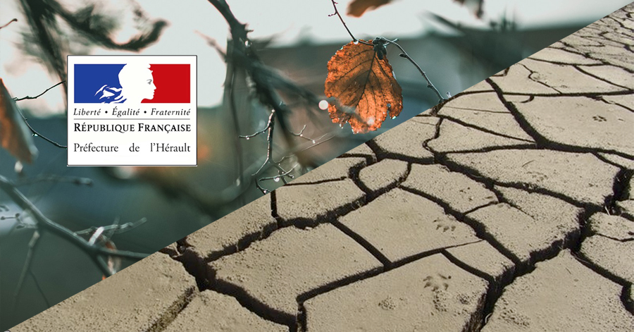 HÉRAULT - Sécheresse, Pluies des 15 et 16 septembre : Ouverture des procédures d'indemnisation